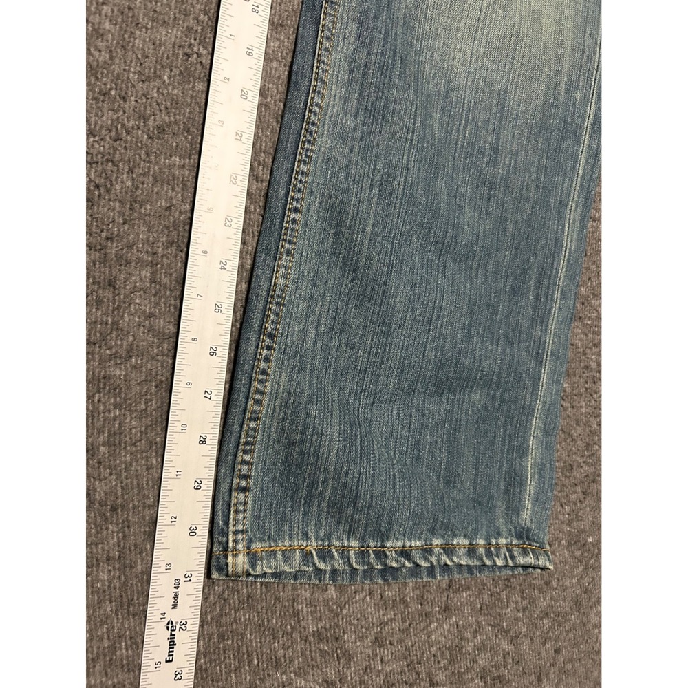 Levis 559 relaxed straight jeans mens new fit 42X31 (tag 42X32) medium wash - Picture 6 of 7